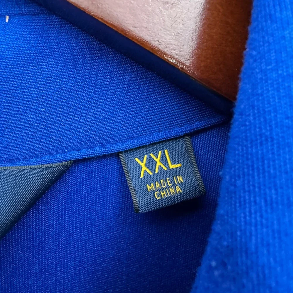 Polo Golf Ralph Lauren US Open Polo Shirt Mens XXL Blue Short Sleeve Golf
